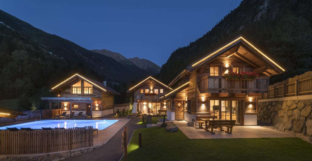 Wellnesshuettendorf Wiese Sankt Leonhard im Pitztal Exterior photo